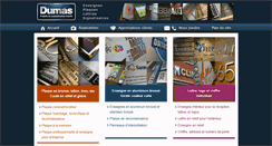 Desktop Screenshot of enseignesdumas.com